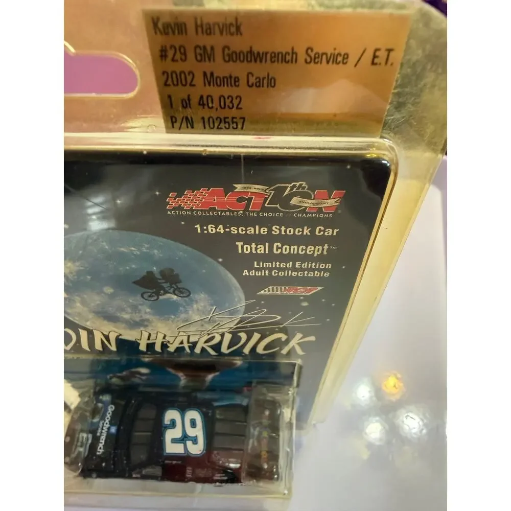 Kevin Harvick #29 E.T. 20th Anniversary 2002 Monte Carlo Action 1/64 - Sealed